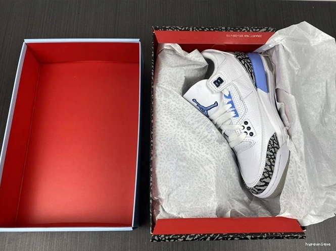 HYPE Fashionable 3837 Jordan3 UNC CT8532- 1014